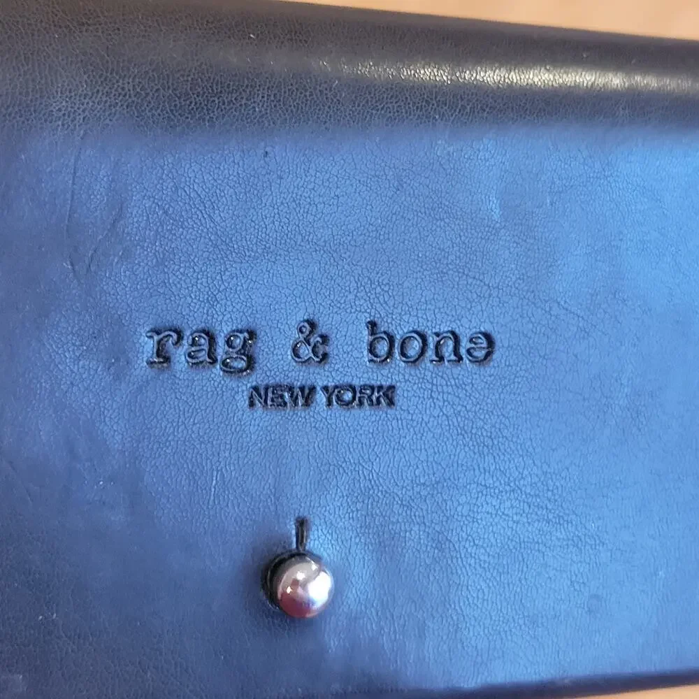 Rag & Bone New York Black Glasses Case ONLY Eyeglasses Sunglasses